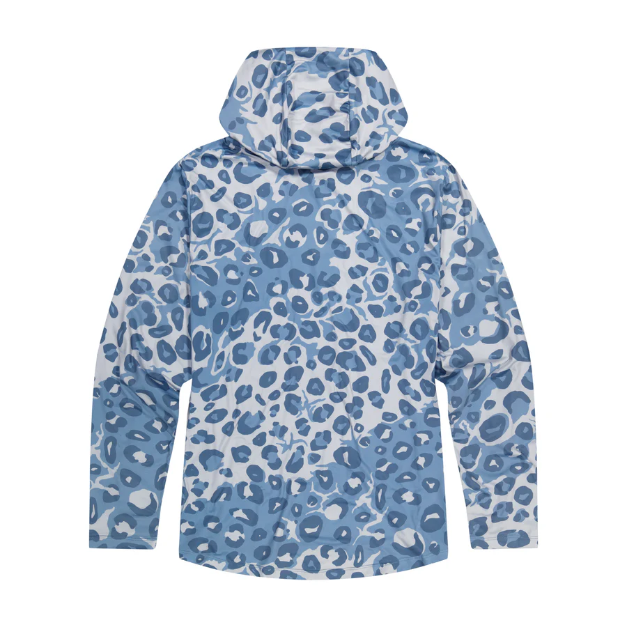 Eight shirts arranged on table in black, olive, grey, blue, white, red, mustard, and green.